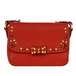 Miu Miu Red Goatskin Crossbody Bag 194/A XX91921